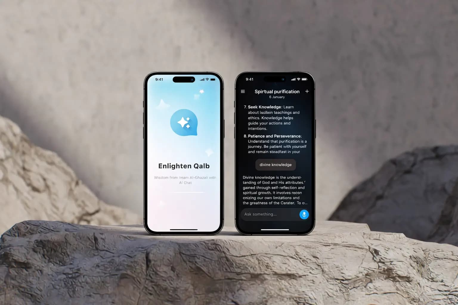 Enlighten Qalb: AI Spiritual Guide